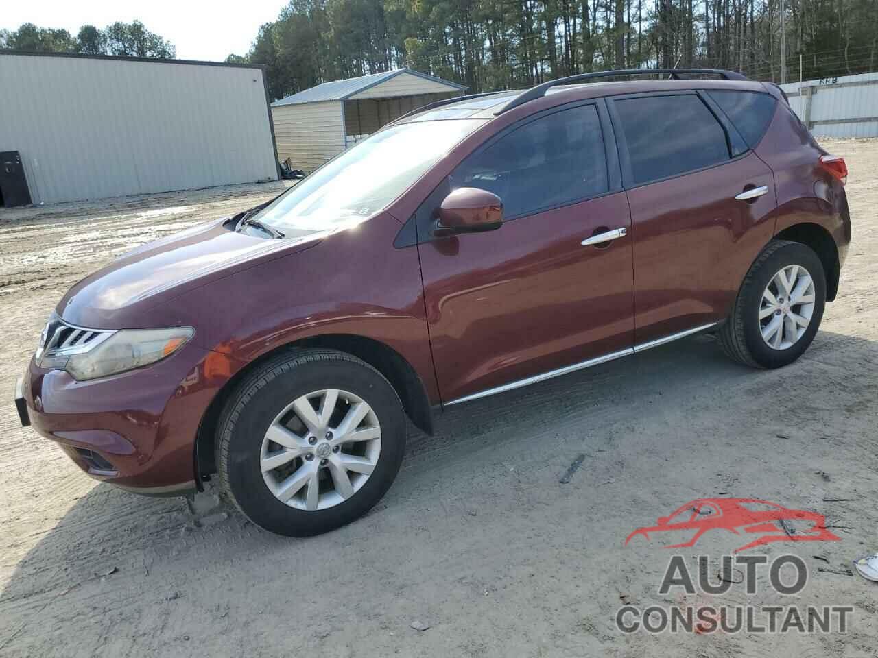 NISSAN MURANO 2011 - JN8AZ1MW2BW153725