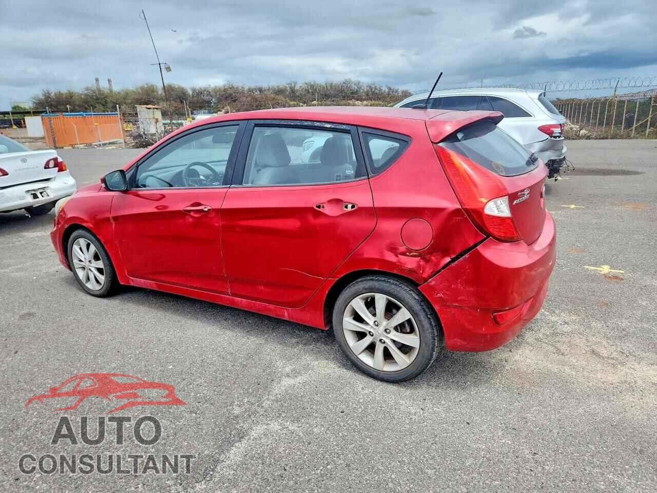 HYUNDAI ACCENT 2013 - KMHCU5AE3DU078596