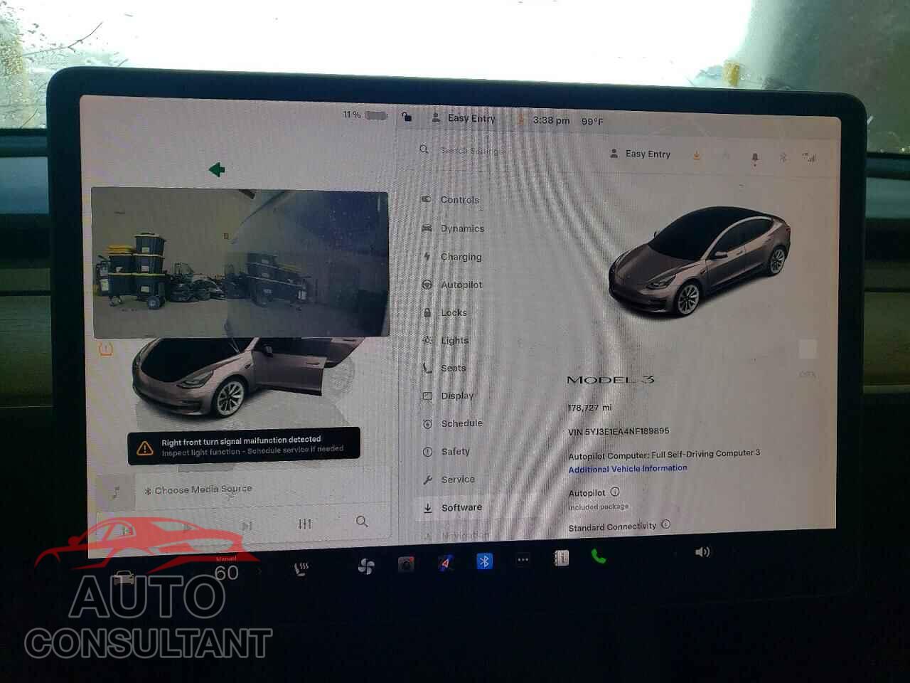 TESLA MODEL 3 2022 - 5YJ3E1EA4NF189895
