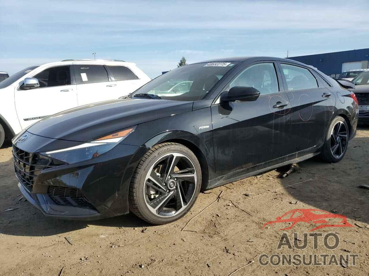 HYUNDAI ELANTRA 2023 - KMHLR4AF8PU473639