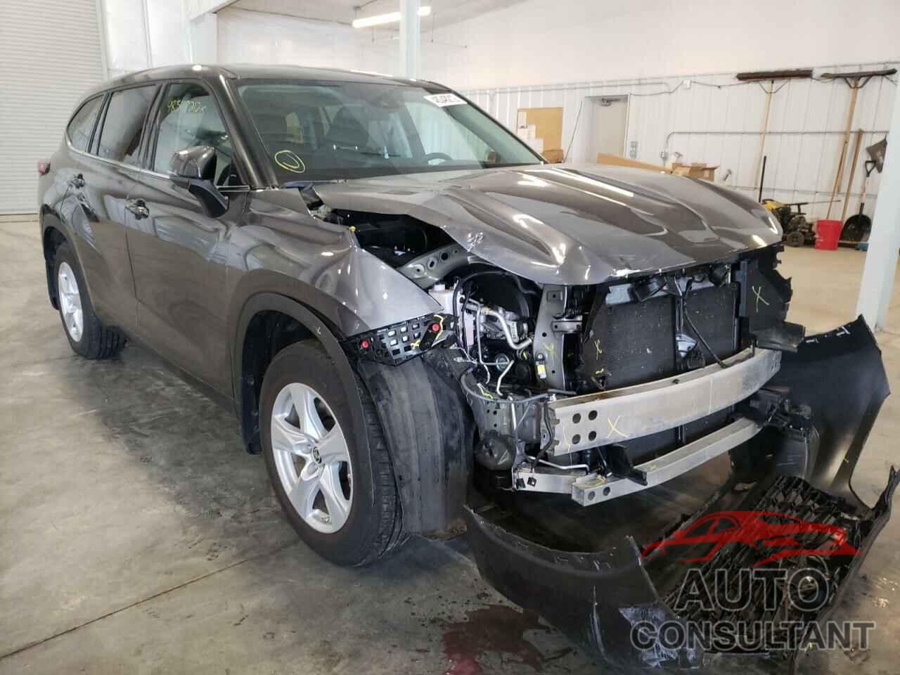 TOYOTA HIGHLANDER 2021 - 5TDBZRBH8MS529625