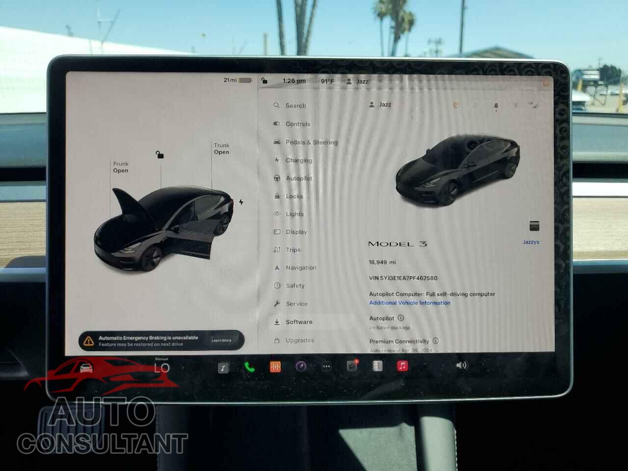 TESLA MODEL 3 2023 - 5YJ3E1EA7PF467580