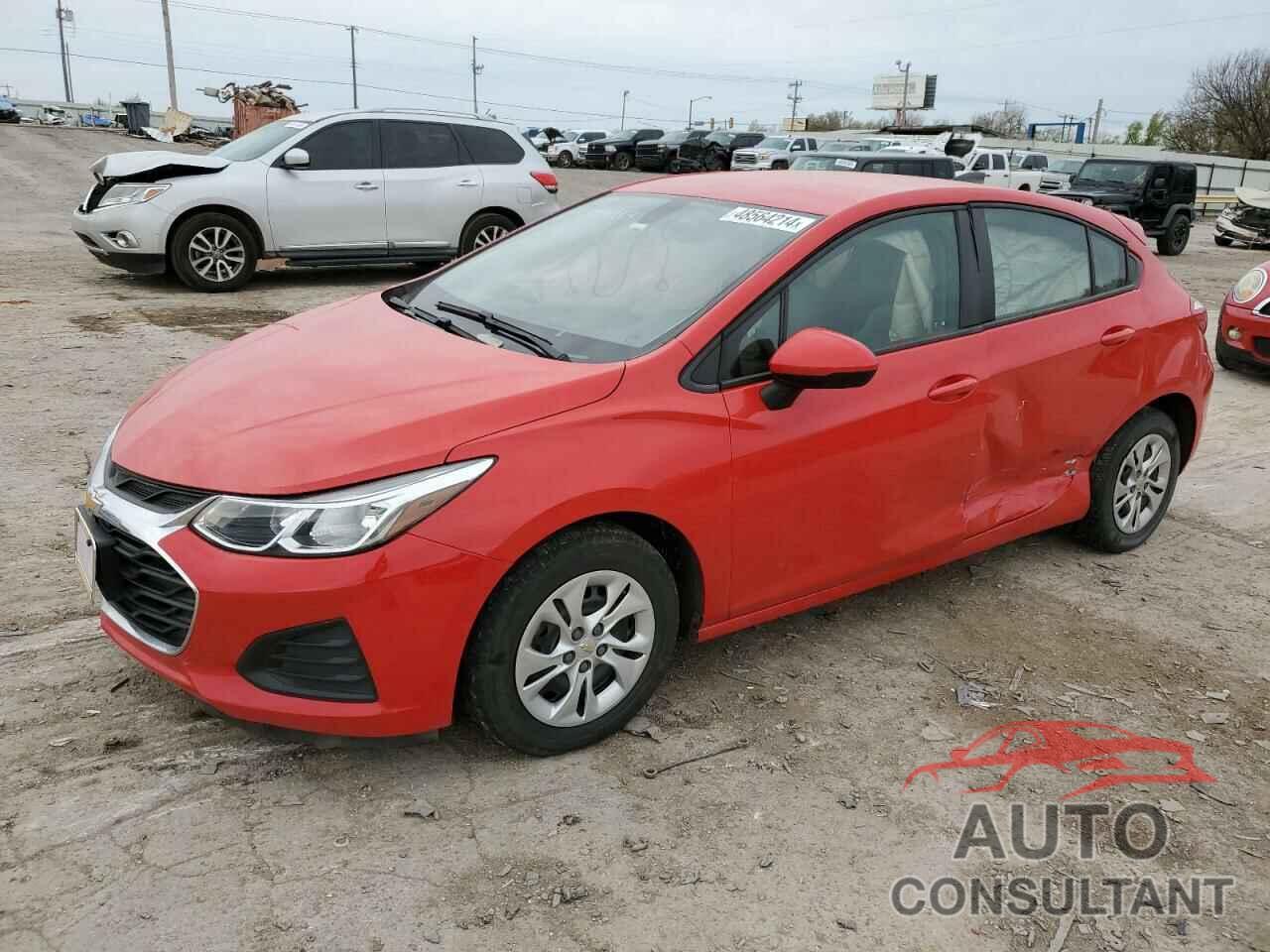 CHEVROLET CRUZE 2019 - 3G1BC6SM1KS562092