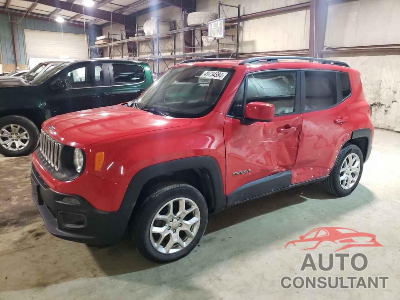 JEEP RENEGADE 2016 - ZACCJBBT7GPE27967