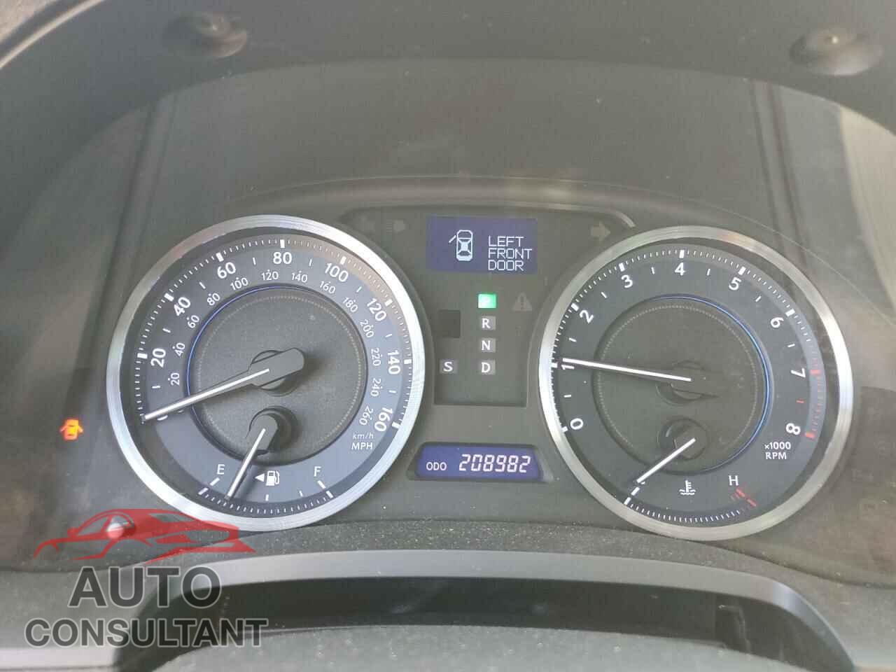 LEXUS IS 2011 - JTHBF5C21B5153704