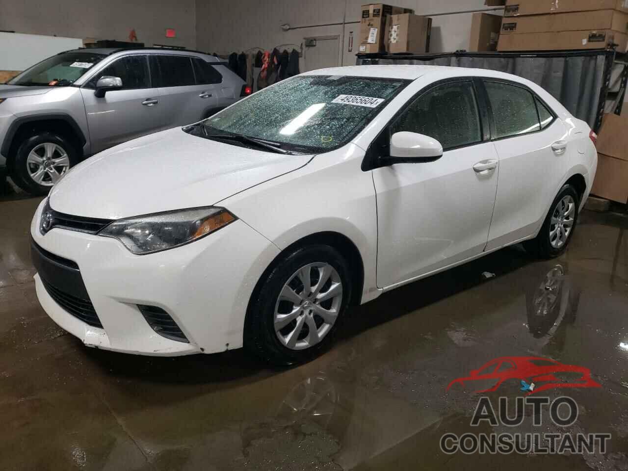 TOYOTA COROLLA 2015 - 2T1BURHE7FC406261