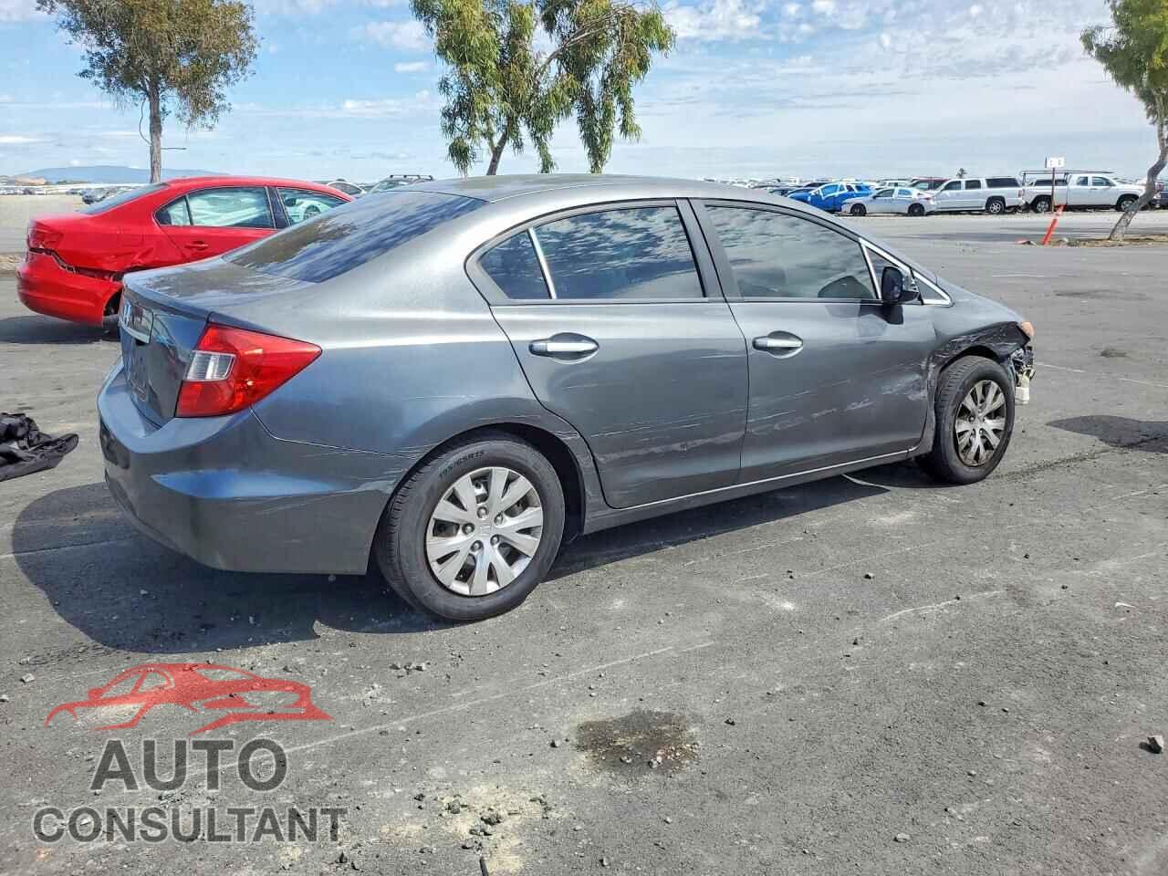 HONDA CIVIC 2012 - 19XFB2F55CE365255