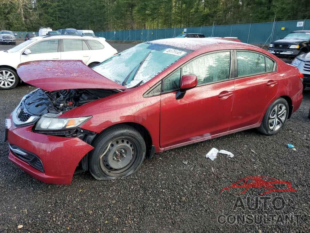 HONDA CIVIC 2014 - 19XFB2F5XEE244028