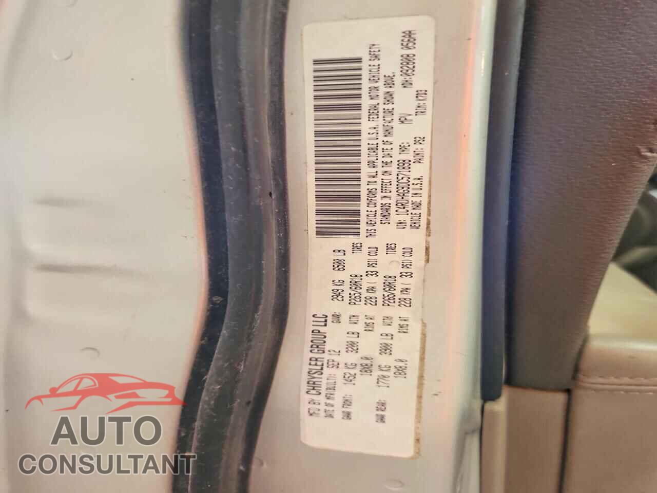 DODGE DURANGO 2013 - 1C4RDHAG9DC571898