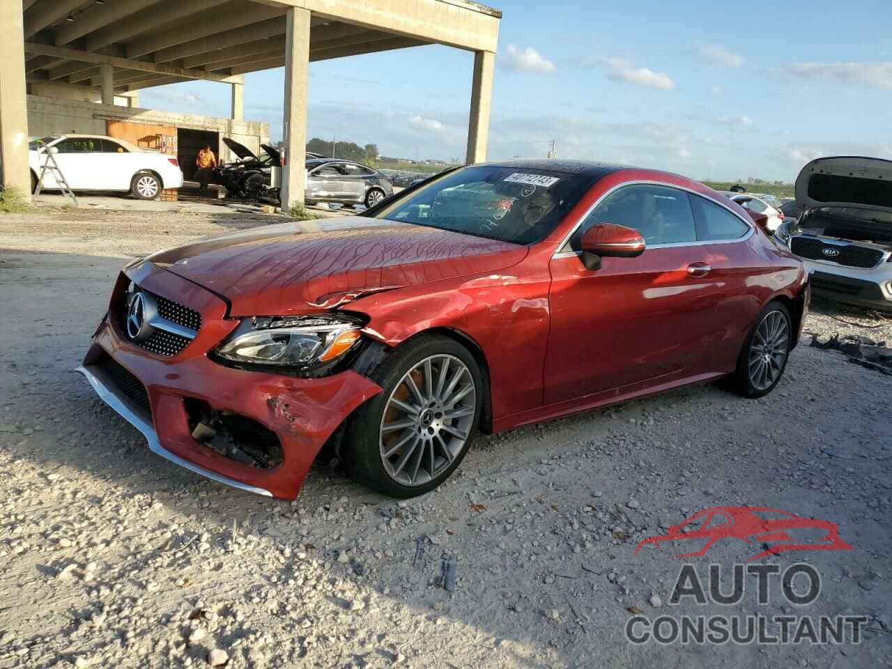 MERCEDES-BENZ C-CLASS 2018 - WDDWJ4JB1JF710351