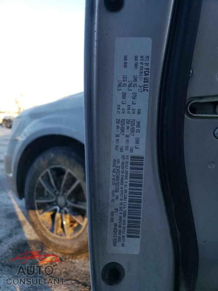 DODGE JOURNEY 2017 - 3C4PDCABXHT621636