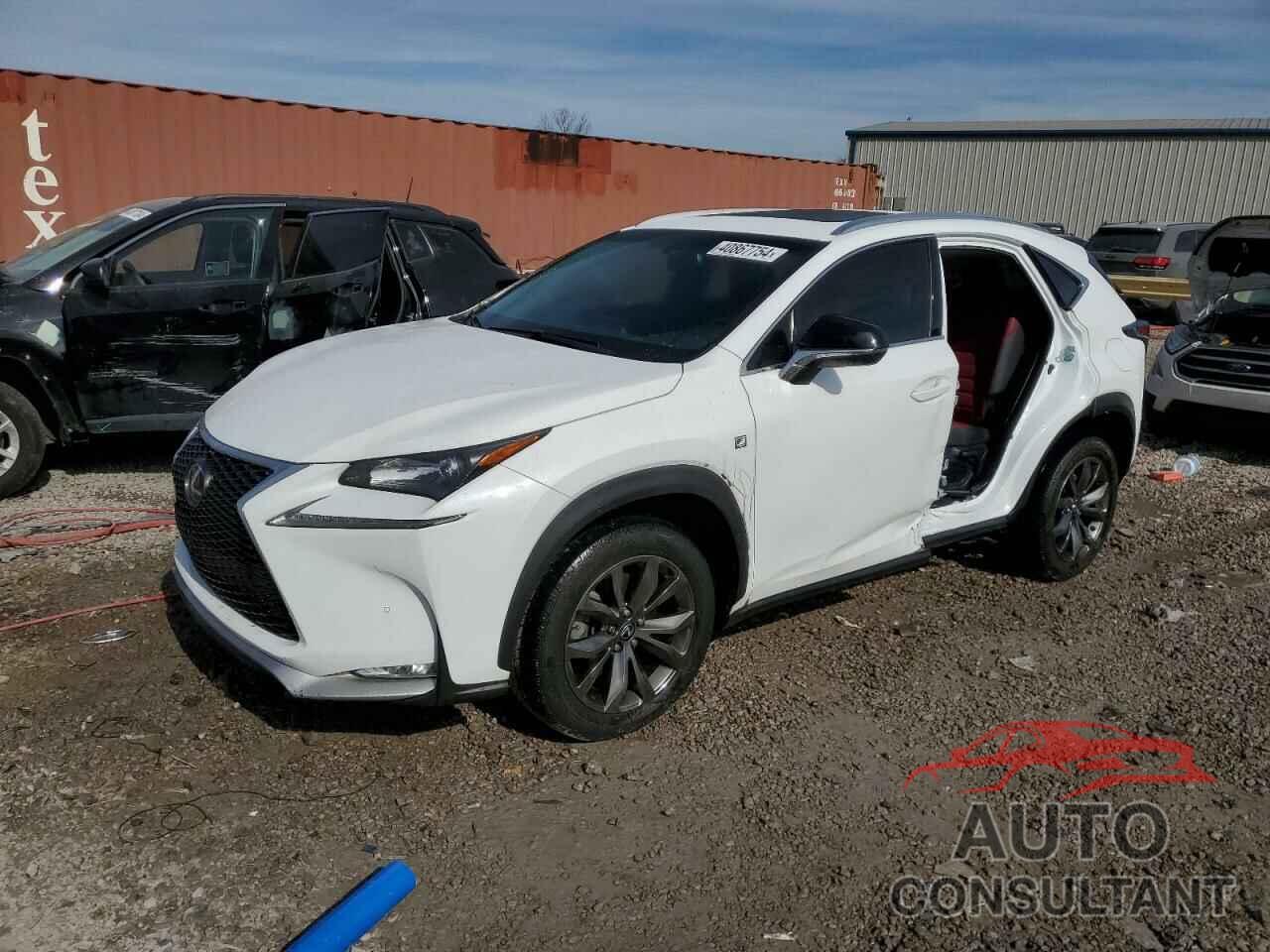 LEXUS NX 2017 - JTJYARBZ3H2064160