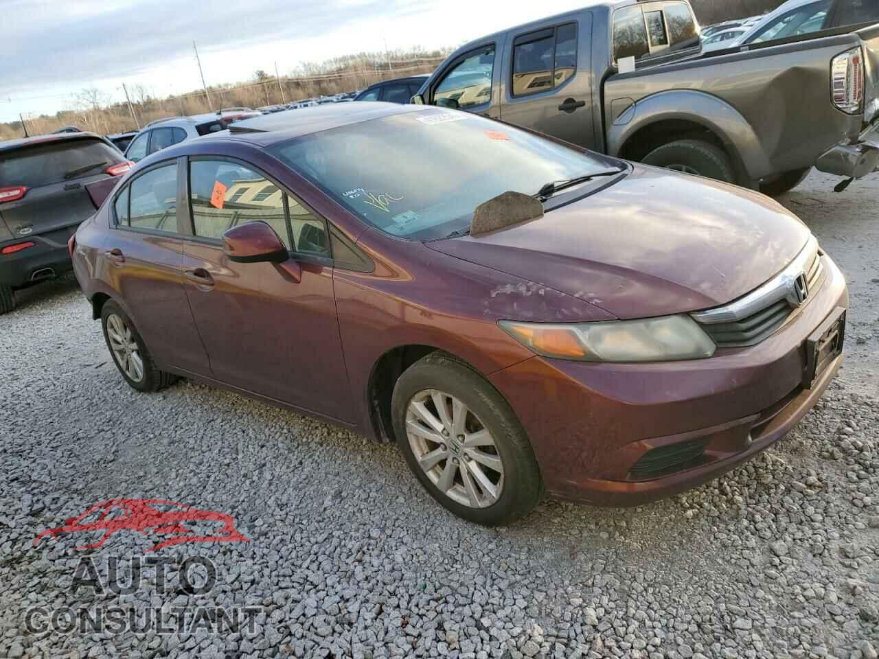 HONDA CIVIC 2012 - 2HGFB2F86CH592714