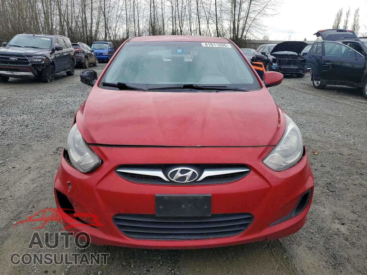 HYUNDAI ACCENT 2012 - KMHCT5AE7CU001263