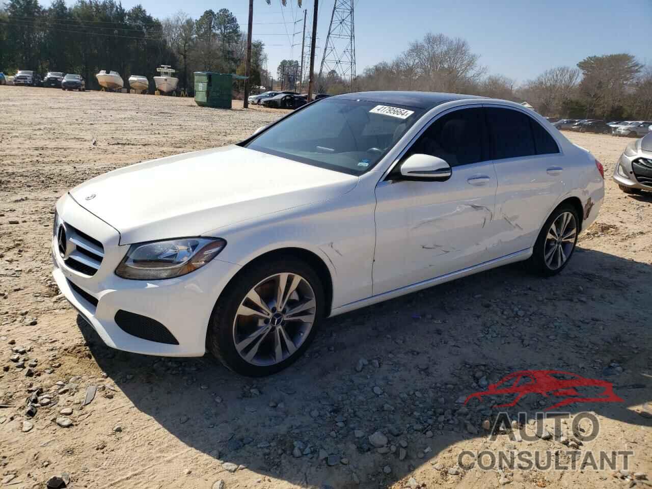 MERCEDES-BENZ C-CLASS 2018 - WDDWF4KB9JR413245