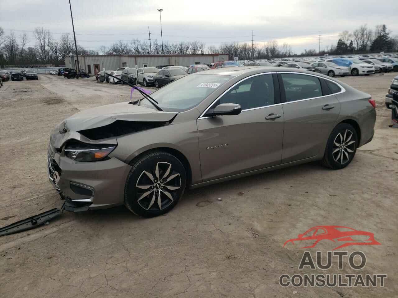 CHEVROLET MALIBU 2017 - 1G1ZE5ST3HF271083