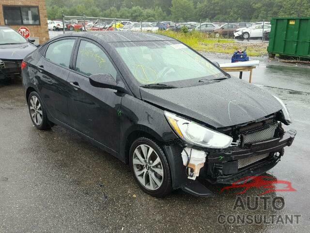 HYUNDAI ACCENT 2017 - KMHCT4AEXHU357899