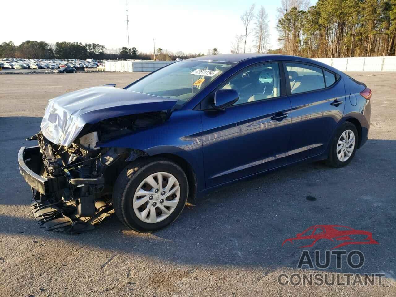 HYUNDAI ELANTRA 2018 - 5NPD74LF2JH236500