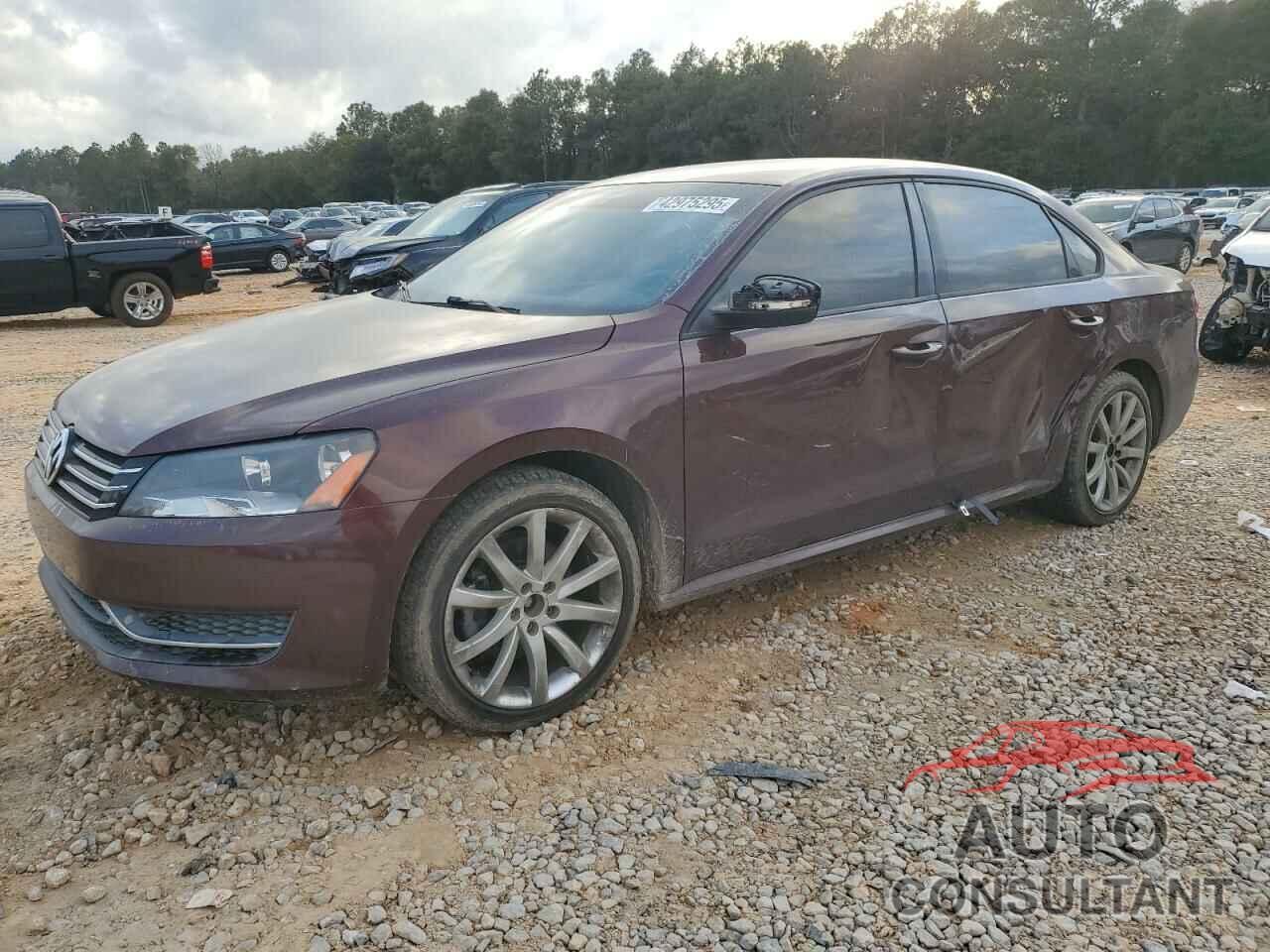 VOLKSWAGEN PASSAT 2013 - 1VWAP7A38DC136900
