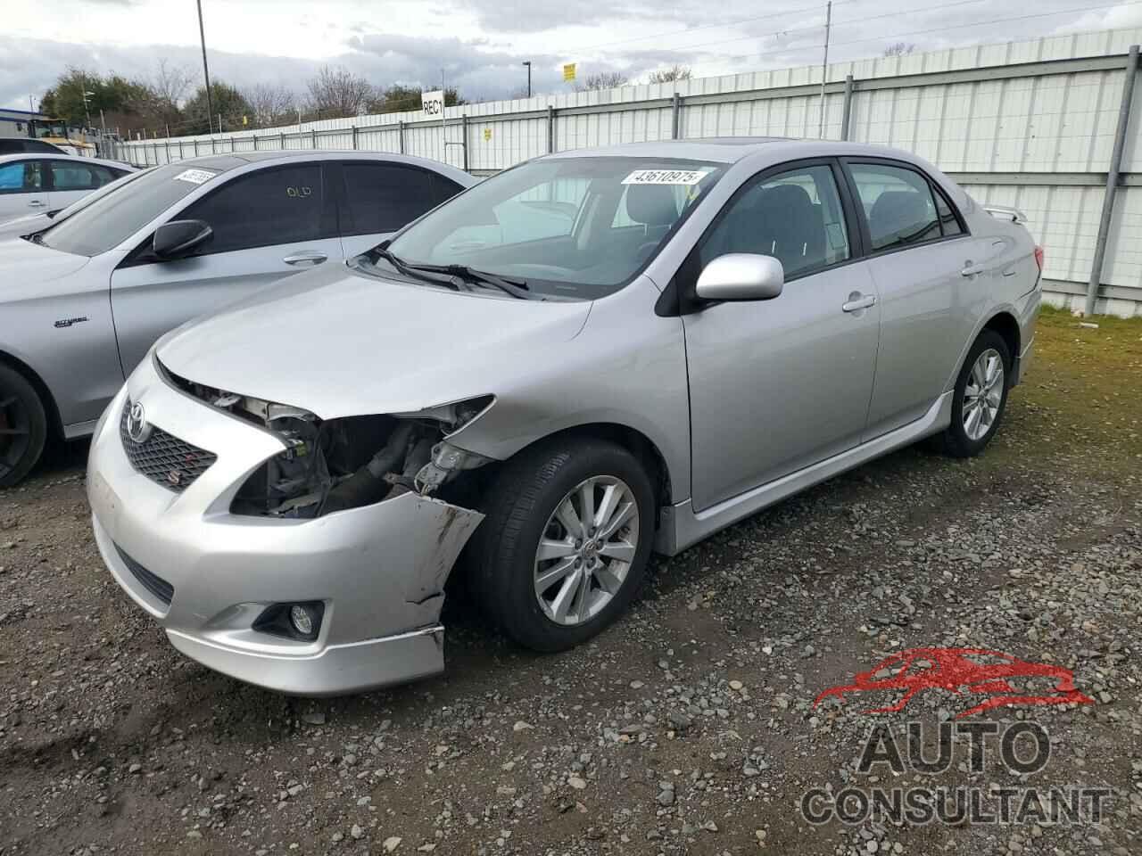 TOYOTA COROLLA 2010 - 2T1BU4EE2AC468103