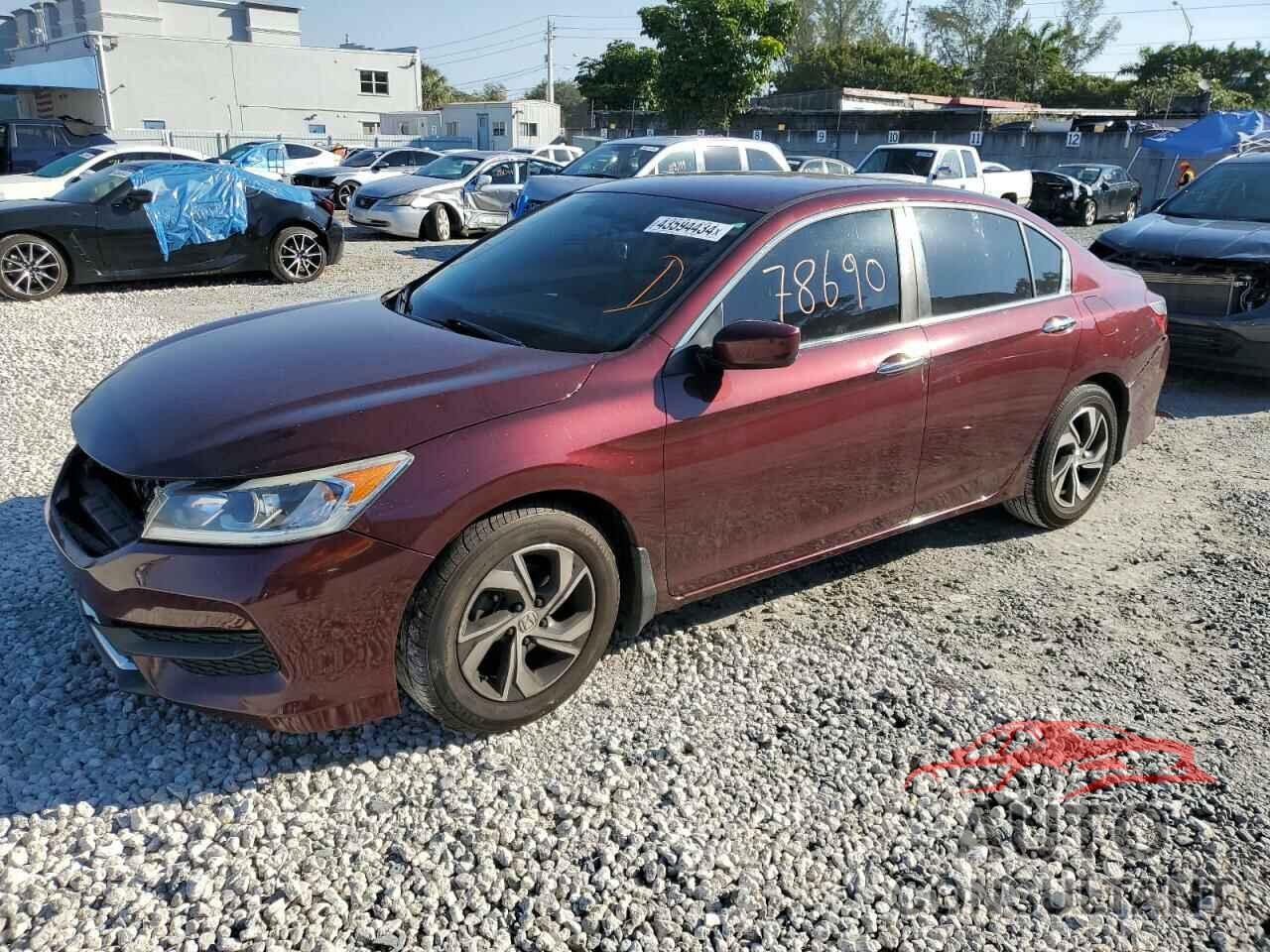 HONDA ACCORD 2017 - 1HGCR2F31HA059520