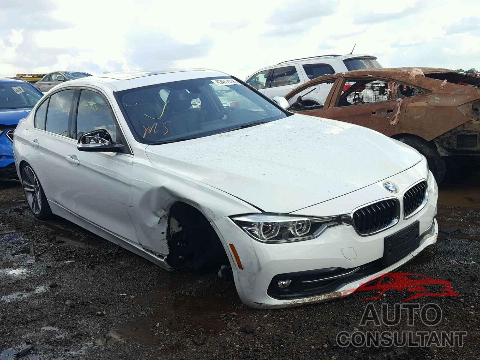 BMW 3 SERIES 2018 - WBA8D9G55JNU70975