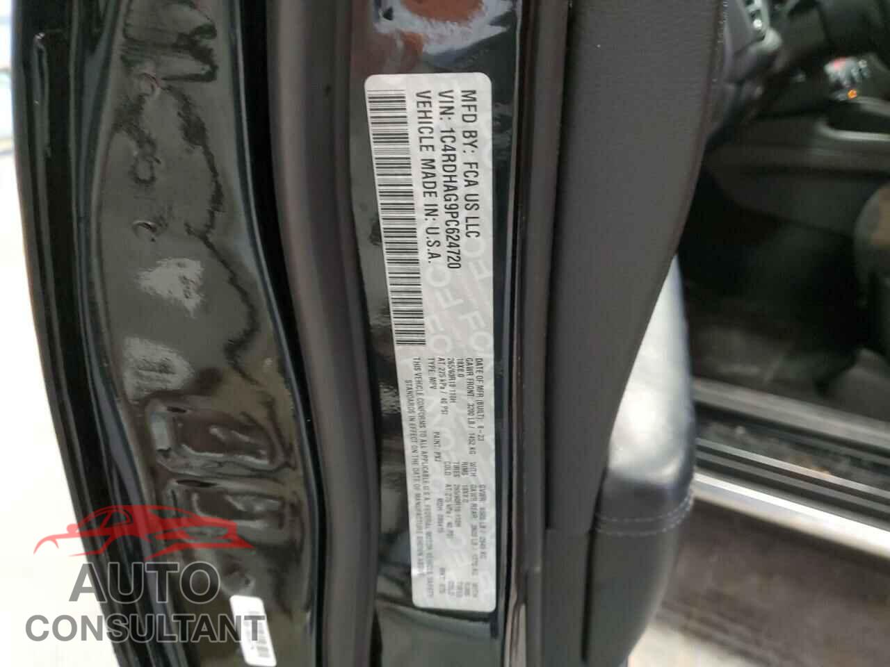 DODGE DURANGO 2023 - 1C4RDHAG9PC624720