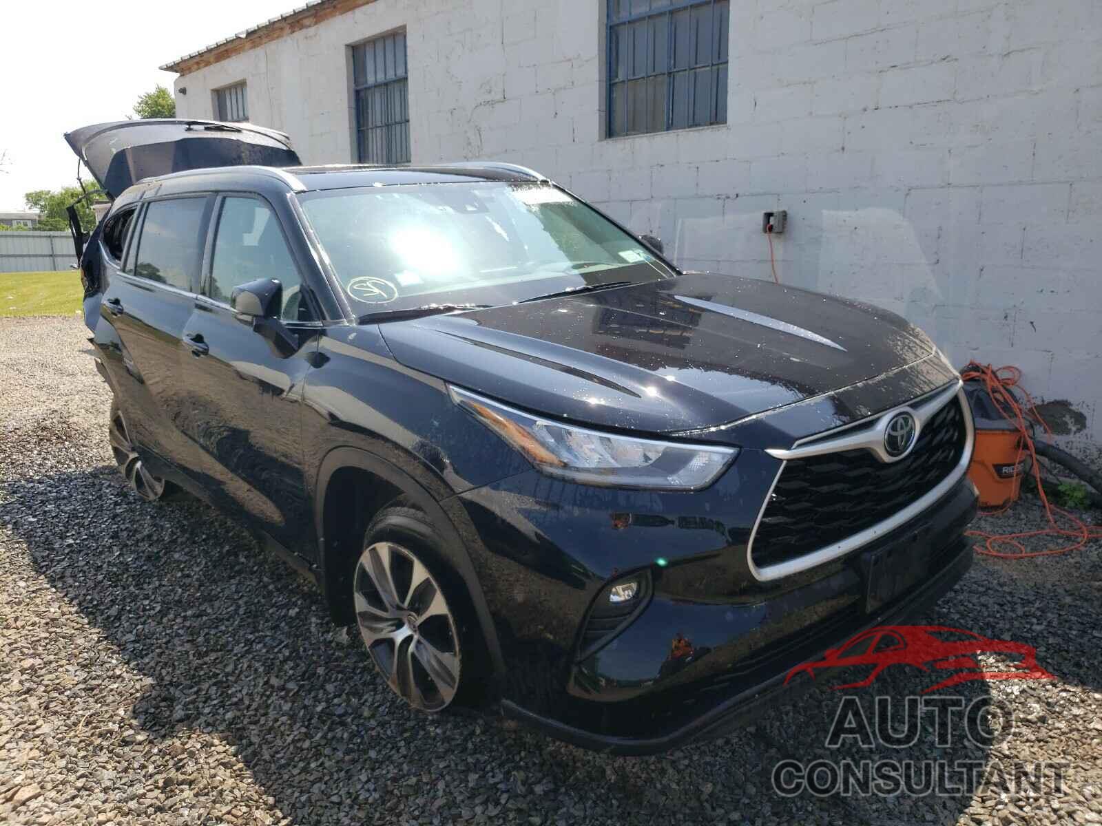 TOYOTA HIGHLANDER 2020 - 5TDGZRBH5LS502189