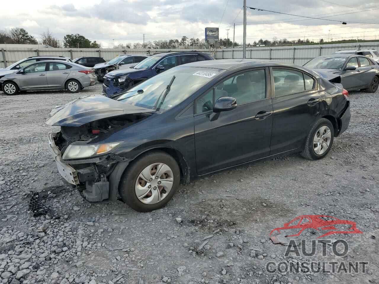 HONDA CIVIC 2013 - 2HGFB2F54DH503231