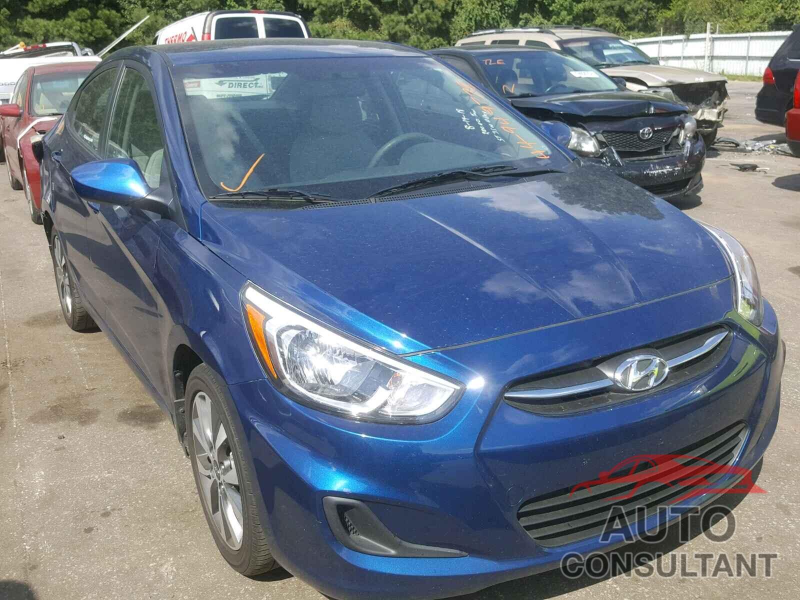 HYUNDAI ACCENT 2017 - KMHCT4AE8HU284922