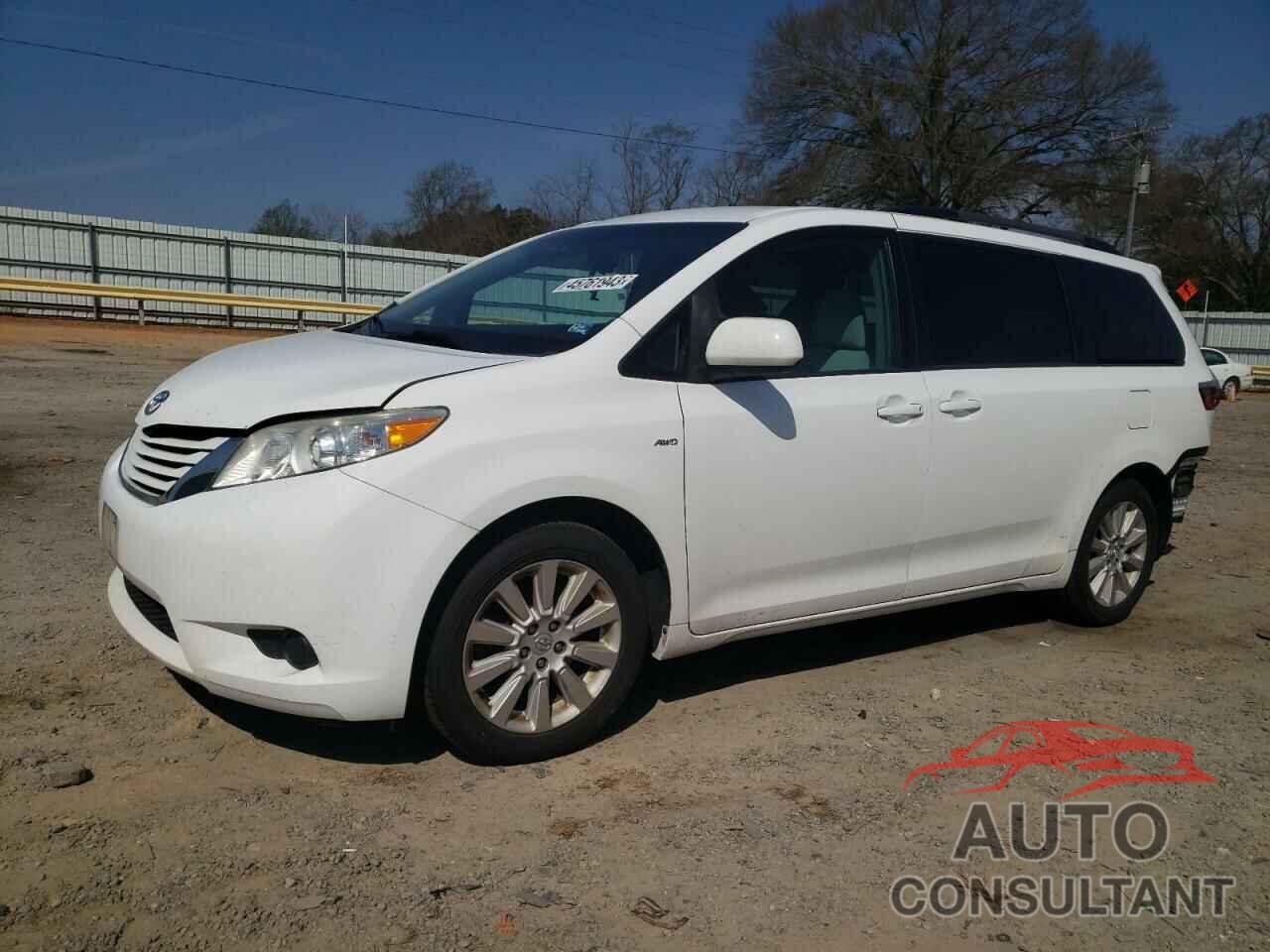 TOYOTA SIENNA 2016 - 5TDJK3DC2GS144628