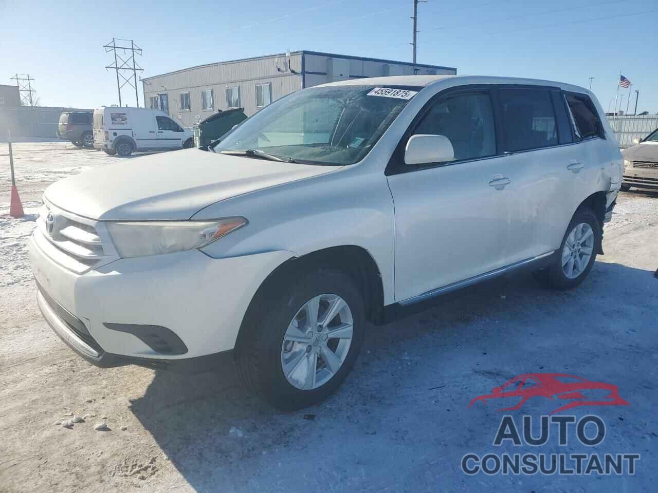 TOYOTA HIGHLANDER 2013 - 5TDBK3EH8DS181354