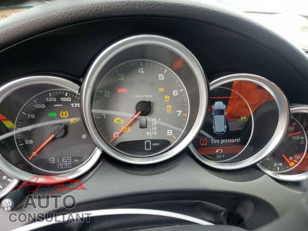 PORSCHE CAYENNE 2012 - WP1AB2A21CLA51972