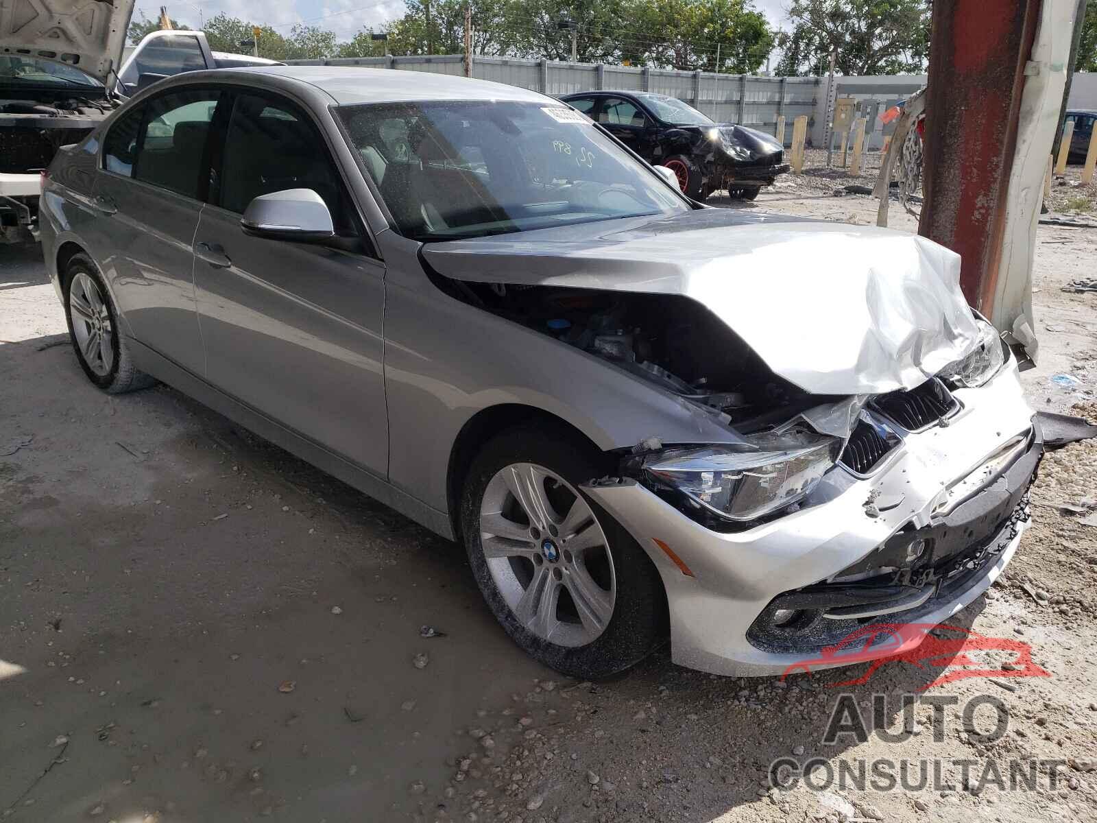 BMW 3 SERIES 2018 - WBA8B9G5XJNU96283