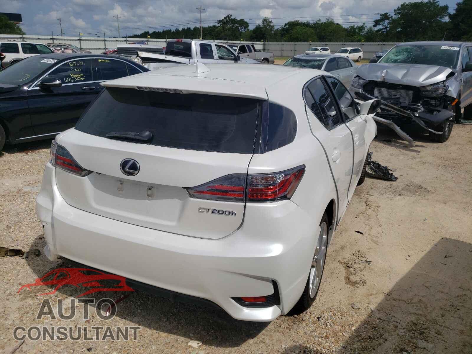 LEXUS CT 200 2017 - JTHKD5BH9H2292338