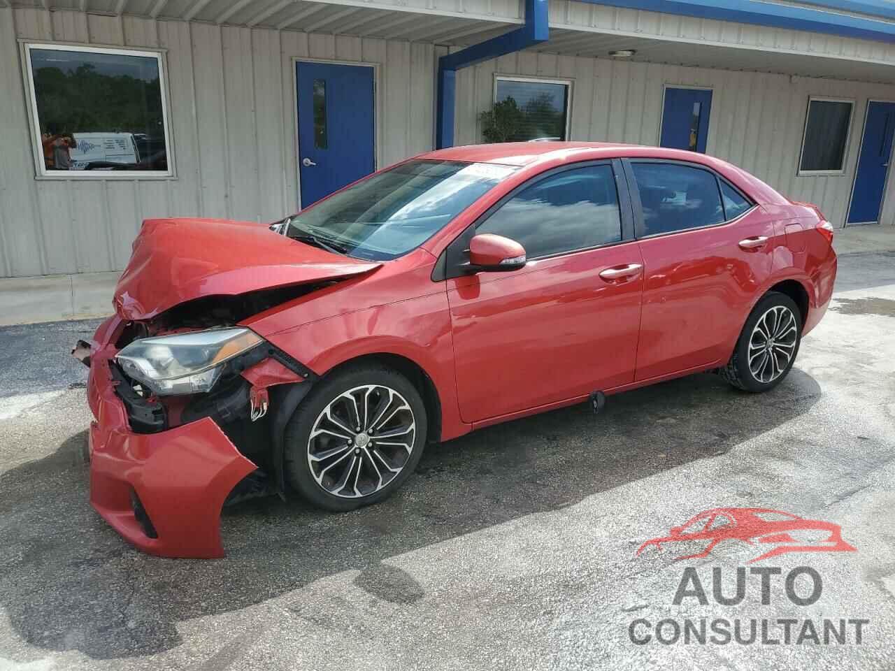 TOYOTA COROLLA 2016 - 2T1BURHE8GC601769