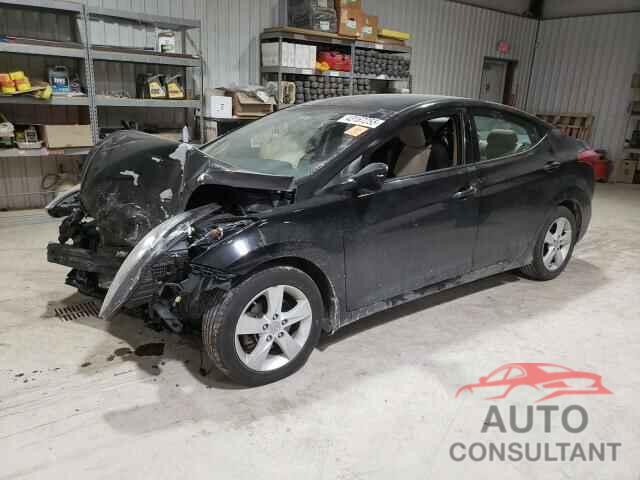 HYUNDAI ELANTRA 2013 - KMHDH4AE9DU795703
