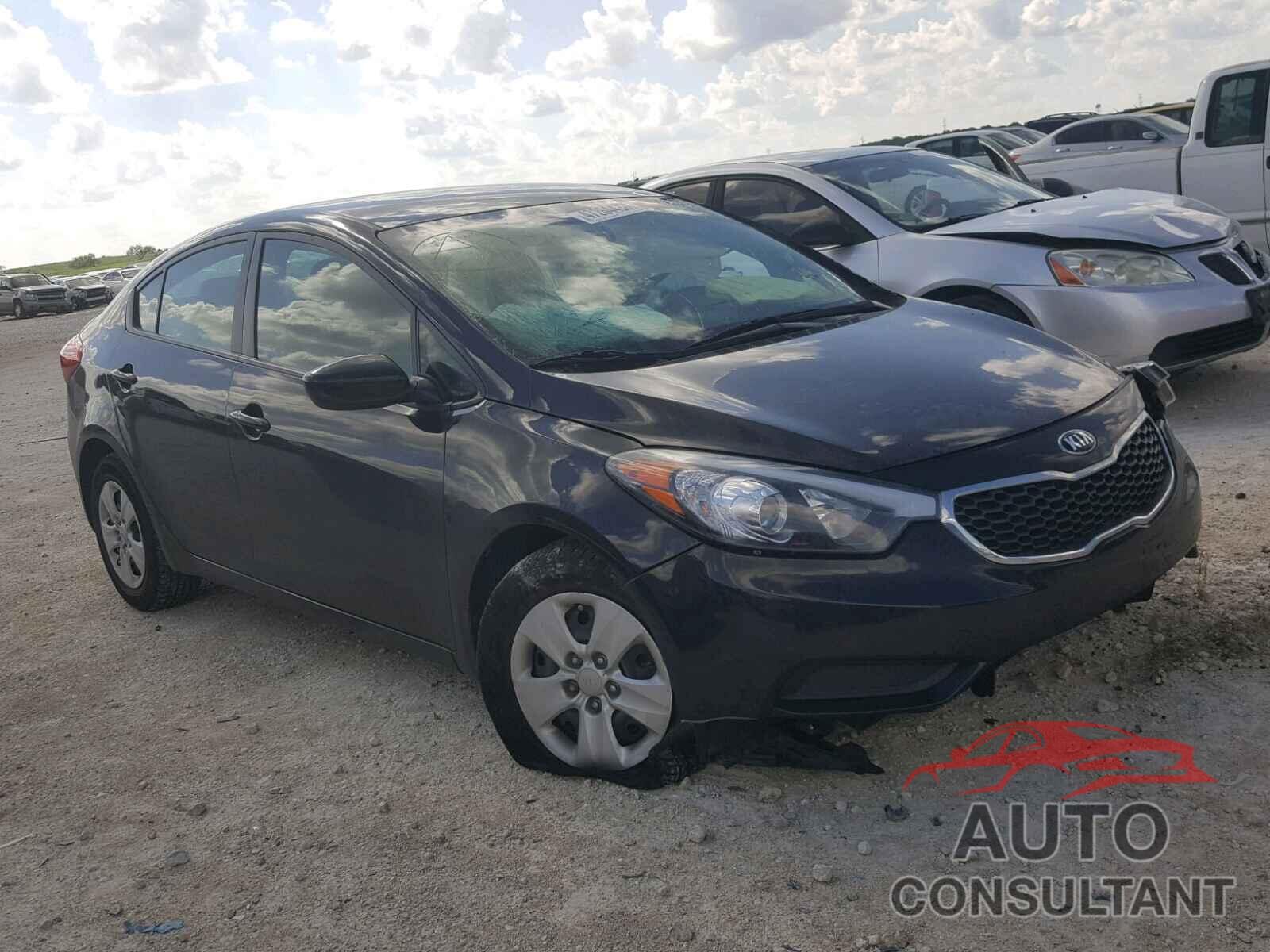 KIA FORTE 2016 - KNAFK4A60G5472739