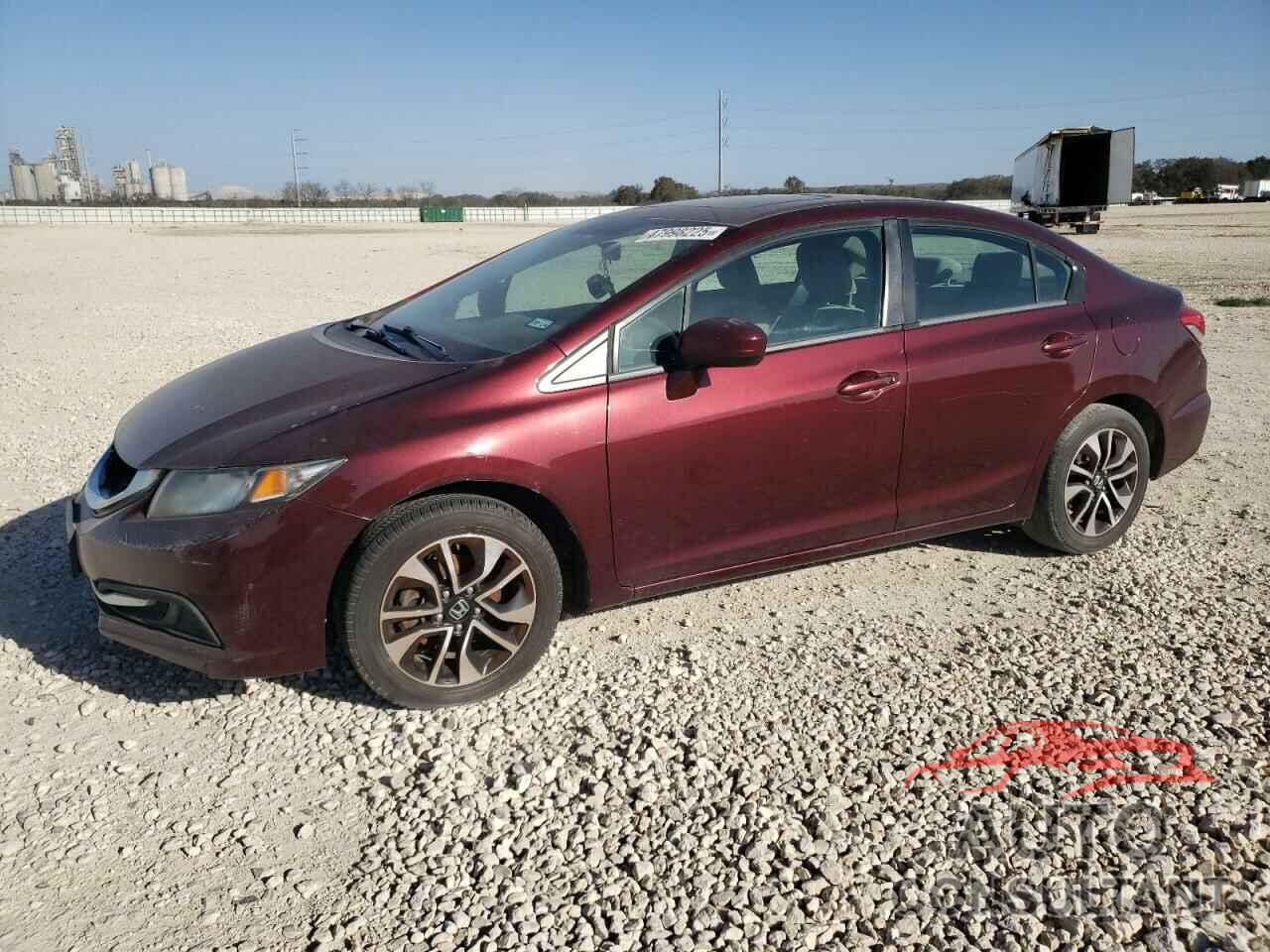 HONDA CIVIC 2014 - 19XFB2F86EE234638