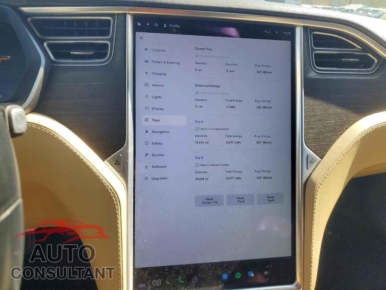 TESLA MODEL S 2014 - 5YJSA1S13EFP51202