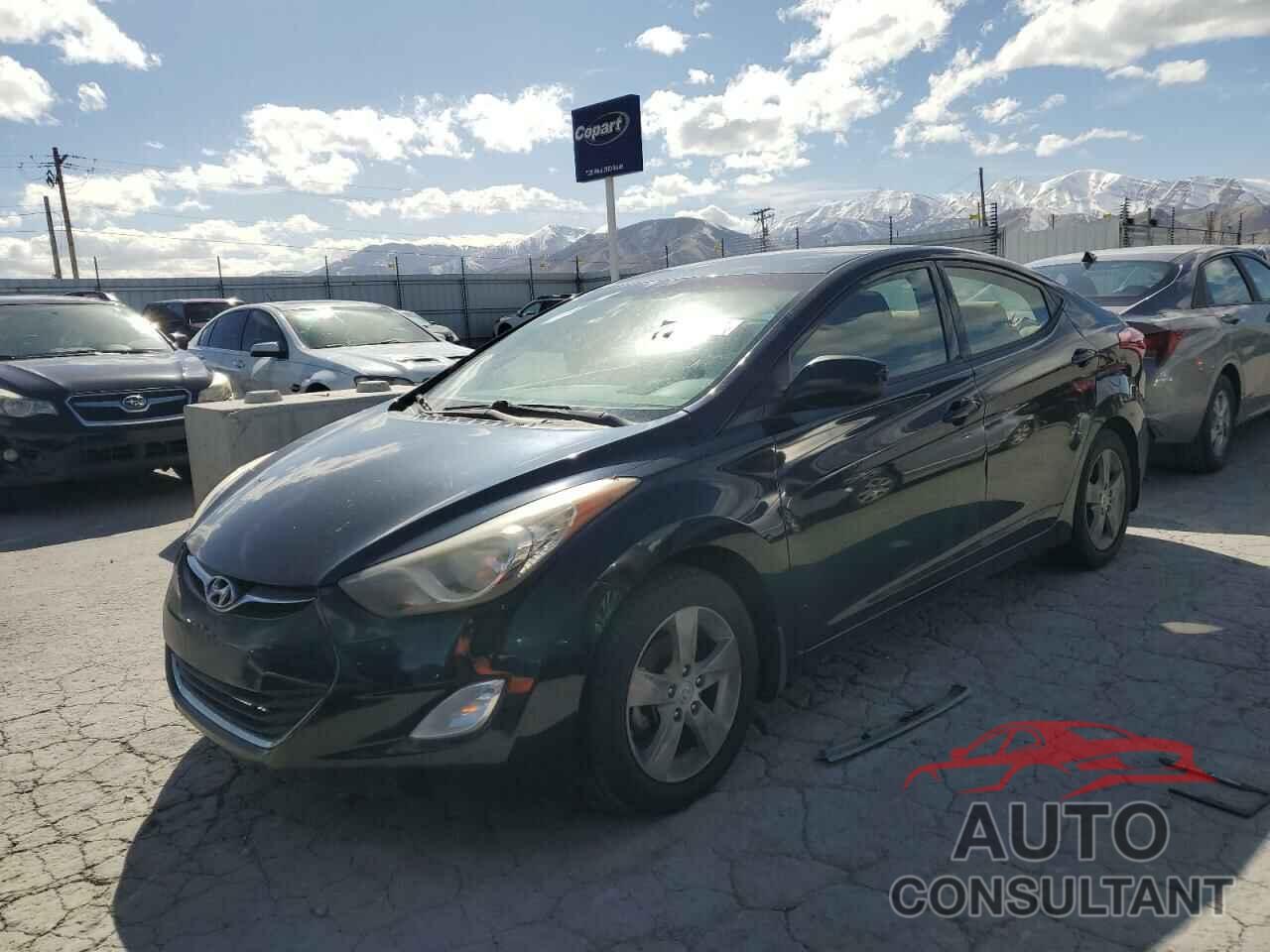 HYUNDAI ELANTRA 2013 - KMHDH4AE6DU891000