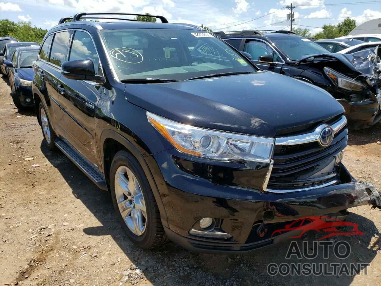 TOYOTA HIGHLANDER 2016 - 5TDDCRFH6GS018195