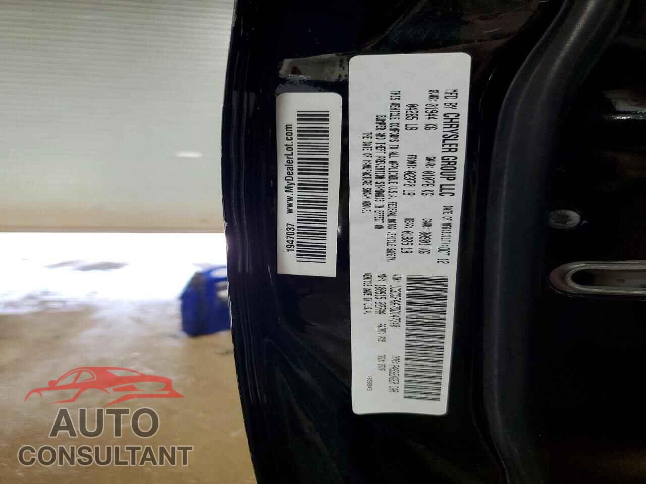 DODGE DART 2013 - 1C3CDFAA7DD147740