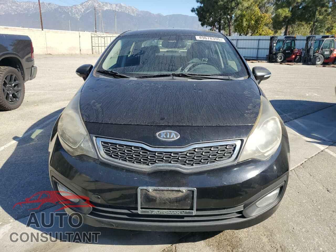 KIA RIO 2012 - KNADN4A3XC6084099
