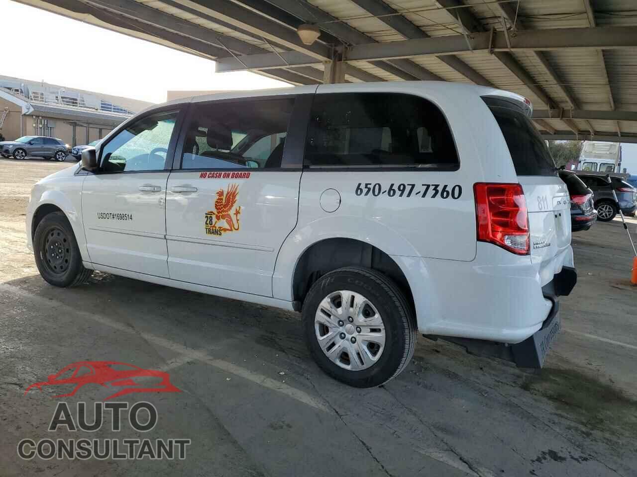 DODGE CARAVAN 2017 - 2C4RDGBG9HR597634