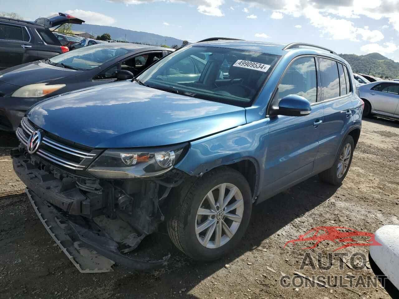 VOLKSWAGEN TIGUAN 2017 - WVGAV7AX6HK042159