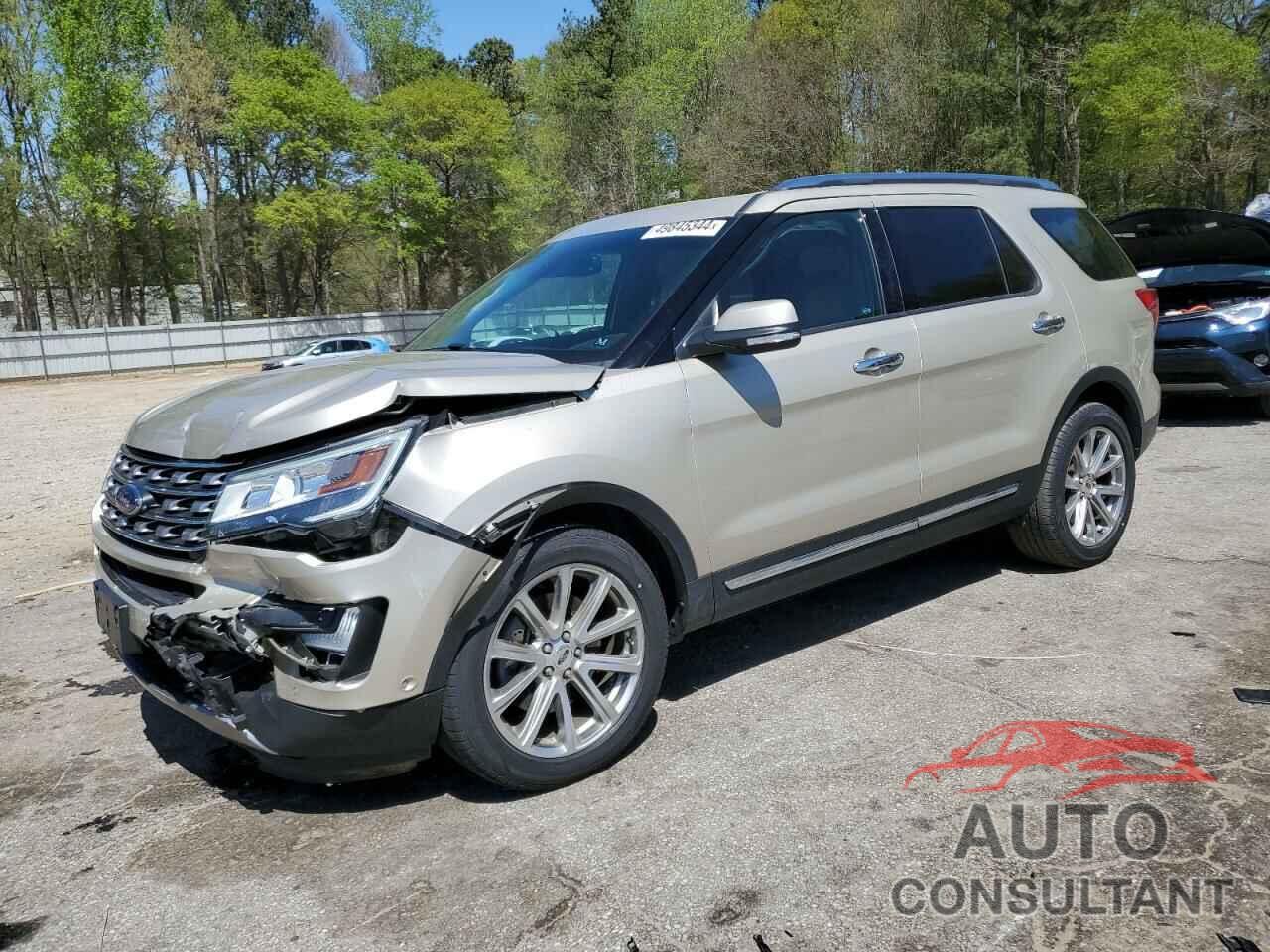 FORD EXPLORER 2017 - 1FM5K7F88HGB59157