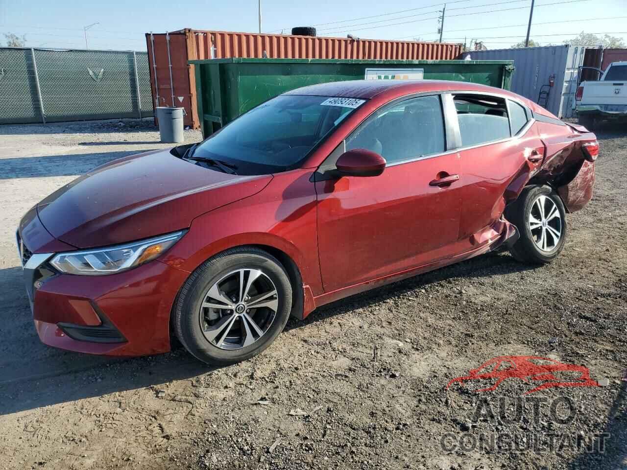 NISSAN SENTRA 2022 - 3N1AB8CV9NY261437