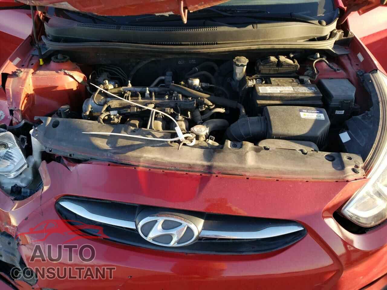 HYUNDAI ACCENT 2016 - KMHCT5AE3GU252139