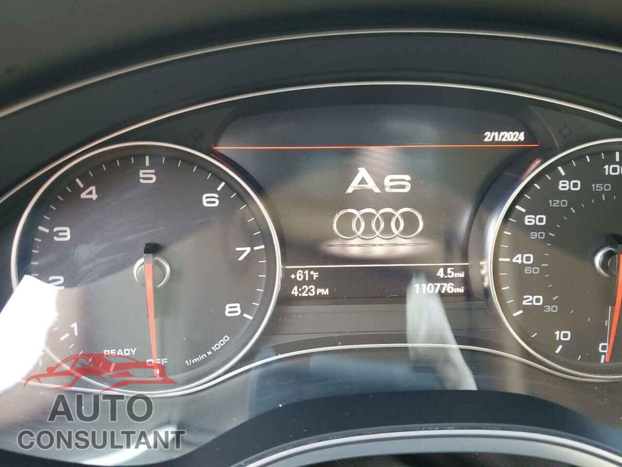 AUDI A6 2016 - WAUGFAFC6GN015178